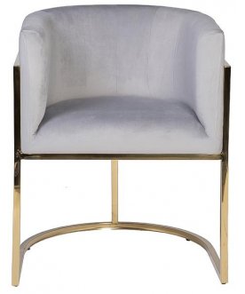 Дизайнерский стул 30C-DX-2010-1 LBG серо-голубое