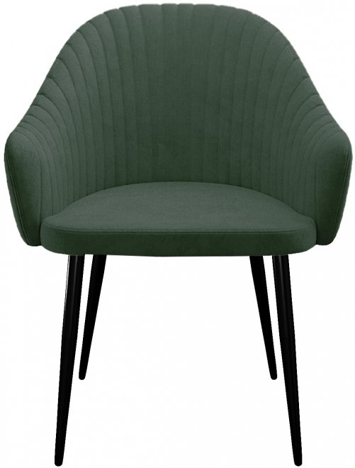 Кресло DikLine 440 зеленый / черный