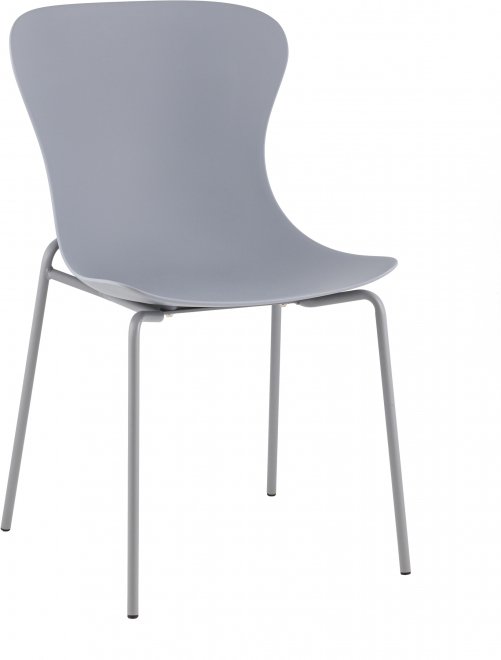 Стул на металлокаркасе Shaya серый