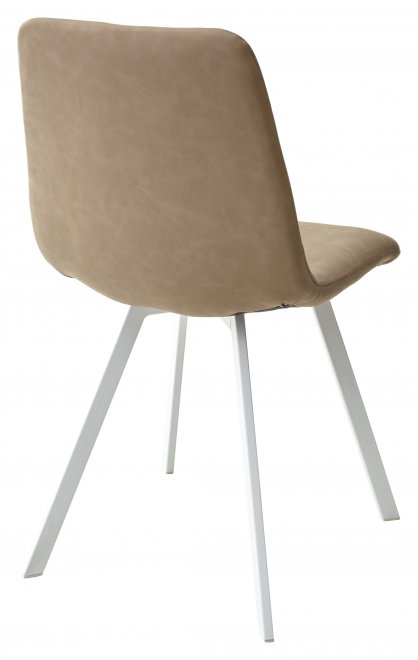 Стул Ashton RU-18 темно-бежевый винтаж / белый