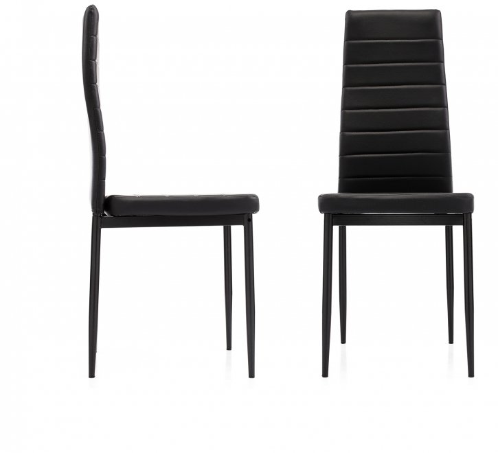 Стул DC2-001 черный / черный