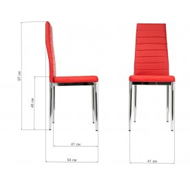 Стул на металлокаркасе DC2-001