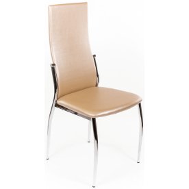 Стул DC-002 бежево-золотистый