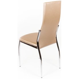 Стул DC-002 бежево-золотистый