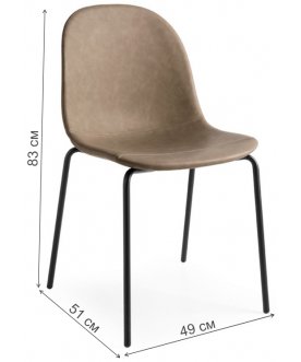 Стул на металлокаркасе Academy