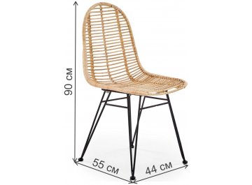 Стул на металлокаркасе K337