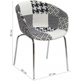 Стул на металлокаркасе Art