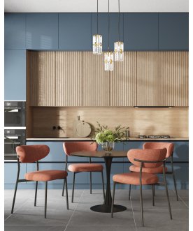 Стул на металлокаркасе Лайла