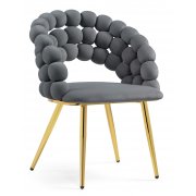 темно-серый велюр