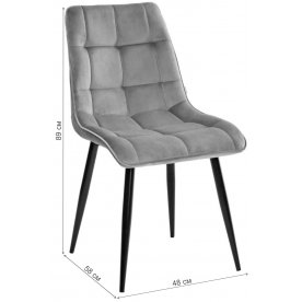 Стул на металлокаркасе Chic-Q