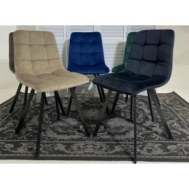 Стул на металлокаркасе Chilli square bluvel-19