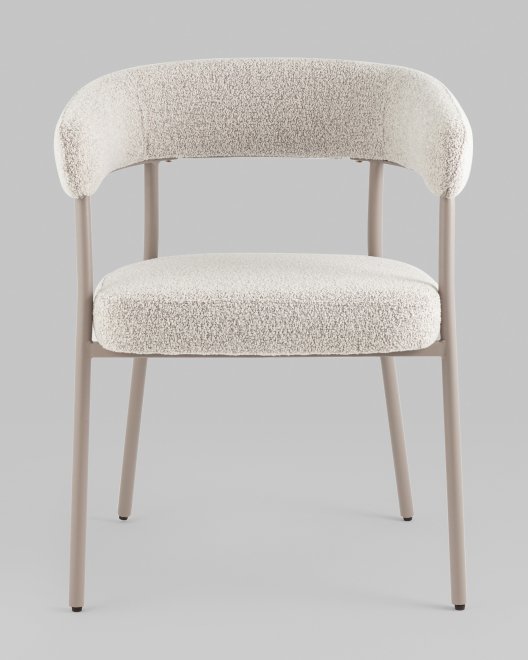 Стул на металлокаркасе Бемби, серый