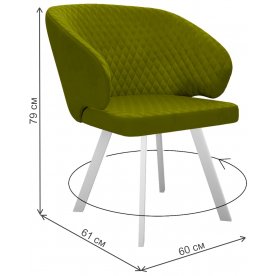 Стул на металлокаркасе Dikline 265