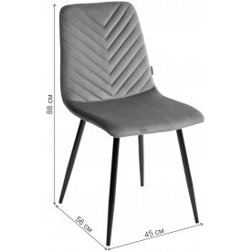 Стул на металлокаркасе Duke