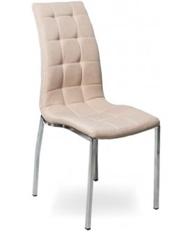 Стул на металлокаркасе Эмберли beige / chrome