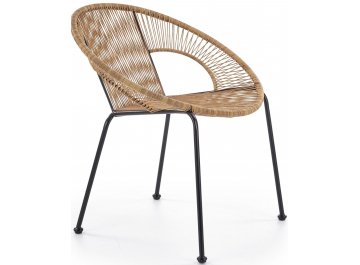 Стул на металлокаркасе Bari из ротанга