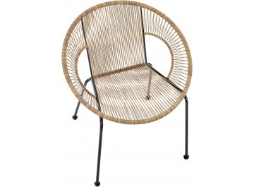 Стул на металлокаркасе Bari из ротанга