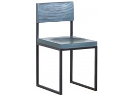 Стул на металлокаркасе Fullmoon синий