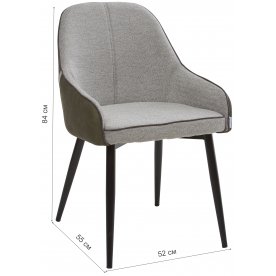 Стул на металлокаркасе Gladys