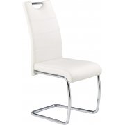 белый / хром