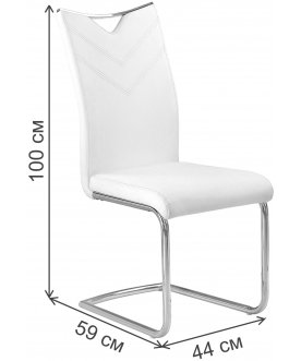 Стул на металлокаркасе K224