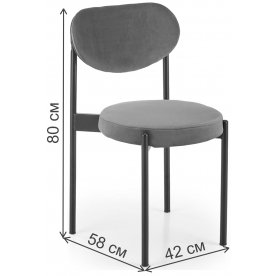 Стул на металлокаркасе K509