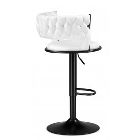 Барный стул Lotus white / black
