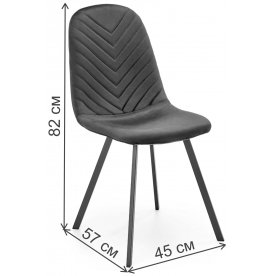 Стул на металлокаркасе K462