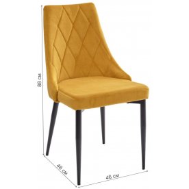 Стул на металлокаркасе Nepal bluvel-68