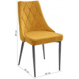 Стул на металлокаркасе Nepal bluvel-68