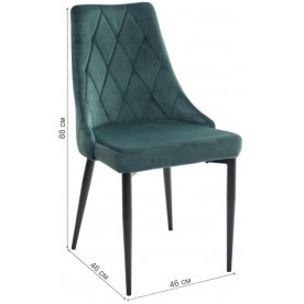 Стул на металлокаркасе Nepal bluvel-78