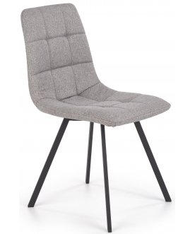 Стул на металлокаркасе K402 бежевый / черный