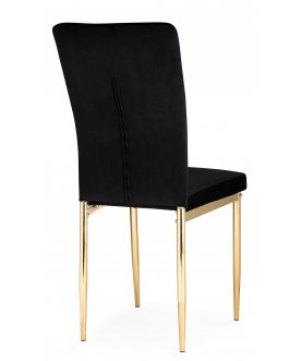 Стул на металлокаркасе Rek black /gold