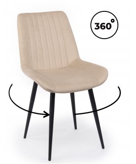 Комплект стульев Онда 4 шт бежевый (zd 210) / черный