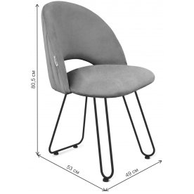 Стул на металлокаркасе SHT-ST34-1/S106