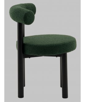 Стул на металлокаркасе Кайто зелёный