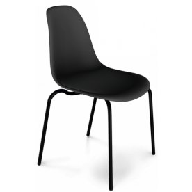 Стул SHT-S30 черный муар / черный