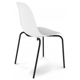 Стул SHT-S30 черный муар / белый