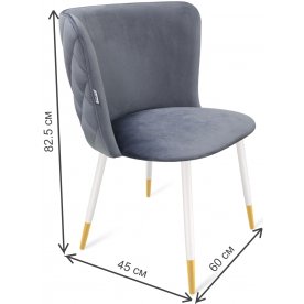 Стул на металлокаркасе SHT-ST36-3/S129