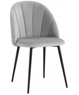 Стул на металлокаркасе Закур светло-серый