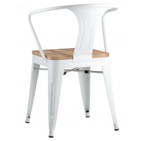 Стул на металлокаркасе Тиоли Арм Вуд