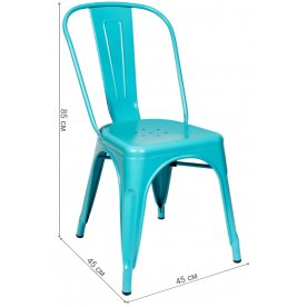 Стул на металлокаркасе Тиоли