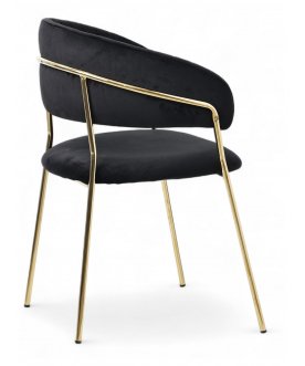 Стул дизайнерский Whispered Fusion черный