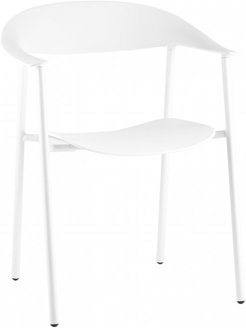 Пластиковый стул Eila белый