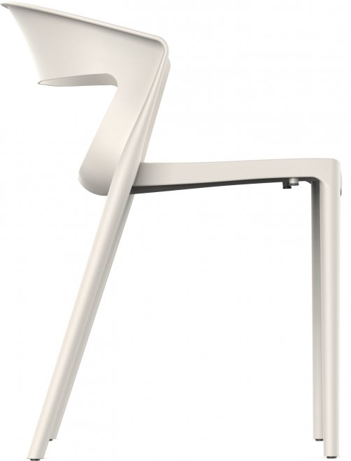 Пластиковый стул Градно светло-бежевый