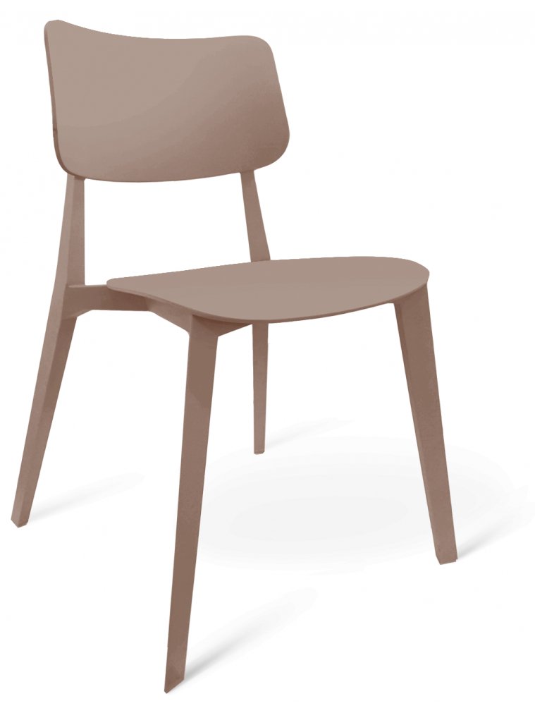 Пластиковый стул  SHT-S110 капучино