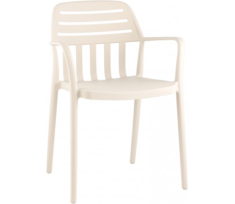 Пластиковый стул Siena бежевый