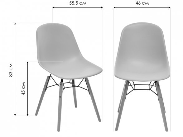Стул Bonnie темно-серый