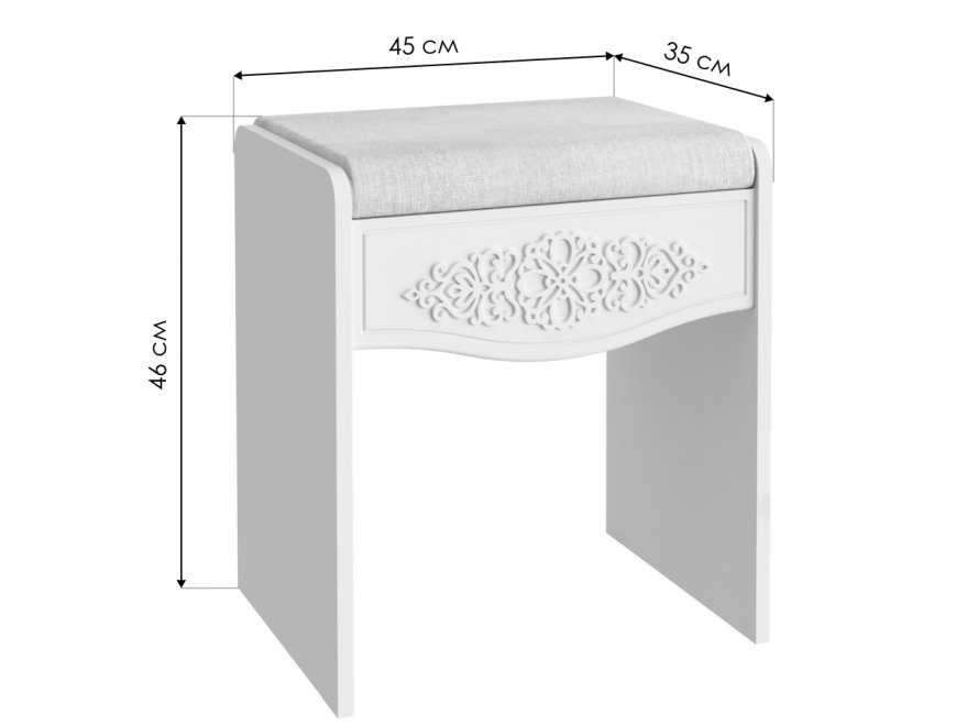 Табурет Ассоль плюс АС-21 ваниль