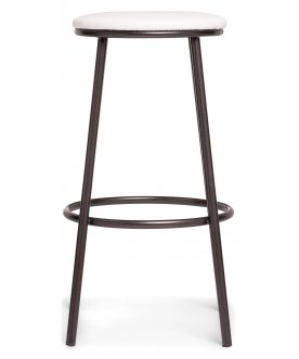Барный стул Drezegomad белый / темный мусс